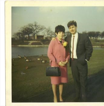 Mum - Sandra & Dad Wedding Day Jan '67