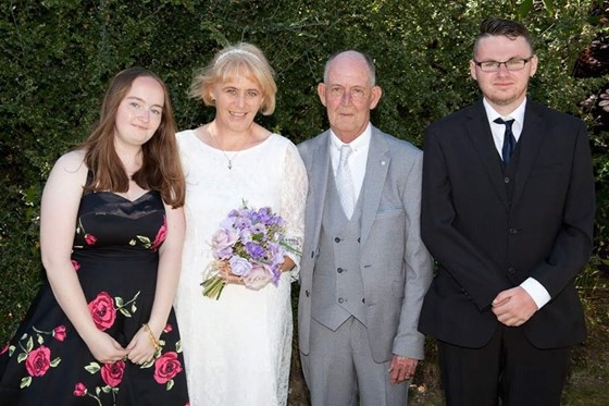 Family at our wedding renewal July 2017