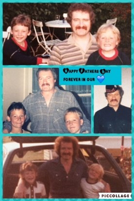 Collage of Dad