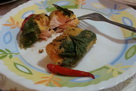 Salmon Pataouri - Prabhat's Recipe
