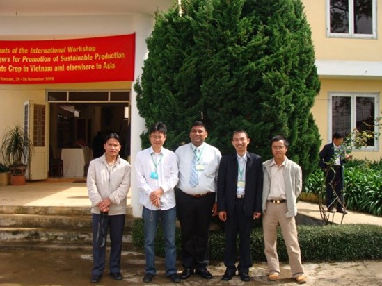 Potato Workshop Dalat, Vietnam Nov2008