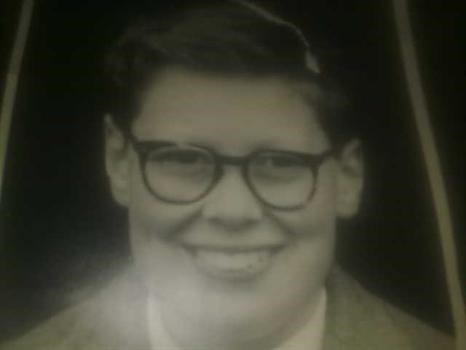 Gregory as a young man