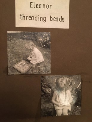 Threading beads