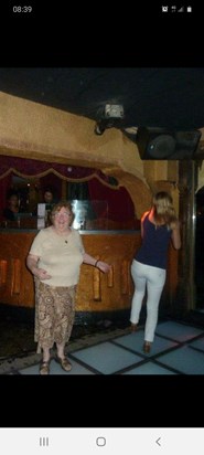 Ann on the dance floor