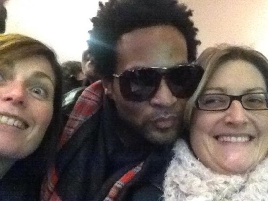 The night we hassled Lenny Kravitz for the most unflattering selfie ever!