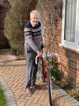 Grandad with his OG bike