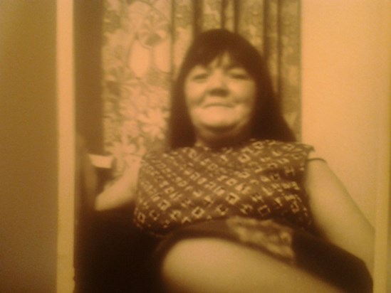 Mum in her younger days