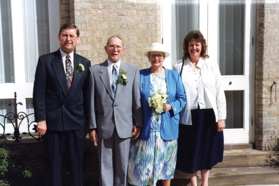 Bob and Val's Wedding Day with Trevor & Maureen