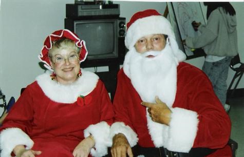 Barbara and Jay on Christmas