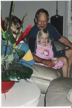 Jay with his granddaughter Lauren