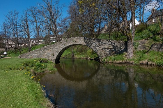 The Old Pack Bridge at Keith 