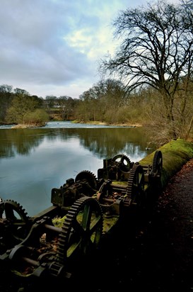 Old Mill works, River Don 2013