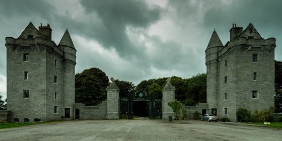 The gates, Skene House