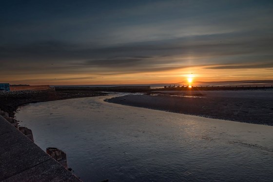 Sunrise, River Lossie Estuary