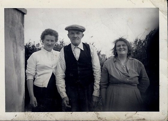 Mum with Nanny and Grandad