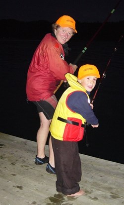 Kawau Island  June 08 My all time fav picture of me and my mini-me. Love you forever B. Aunty Ruth 