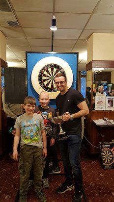 The Terry Ryan Memorial Darts Trophy, January 2017