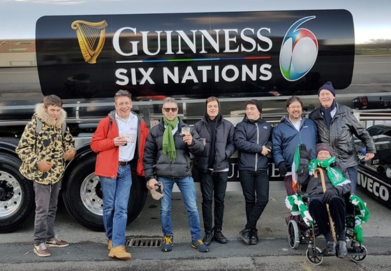 On tour Dublin 2019