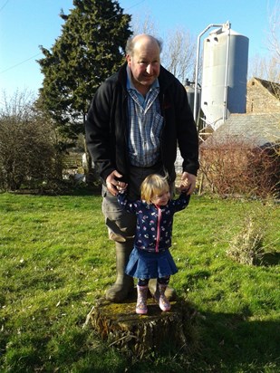 John and Great Niece Molly