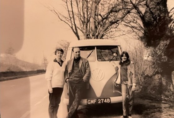 Wales trip with Mum and Dad, 1963