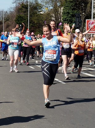 Claire's 2013 London Marathon