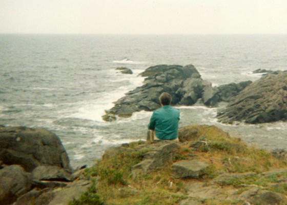 at Monhegan Island, early 1990s