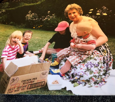 Cromwell Road Garden with Grandma