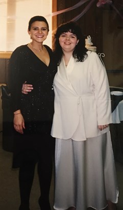  By my side at my wedding Oct 8,1995