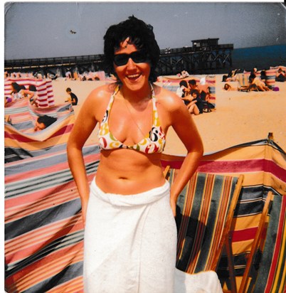 mum loved the beach