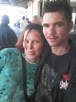 me and brett, taken on 28th august 2009, the last time i saw my best friend