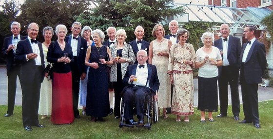 50th Anniversary Reunion of 111 University Air Squadron members and, importantly,  their wives - one gathering of many over the years!  Very happy memories. (Sept 2005)