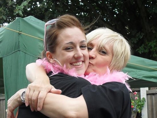 Natalie & Elaine -  Race For Life 2010 in Memory of Ron