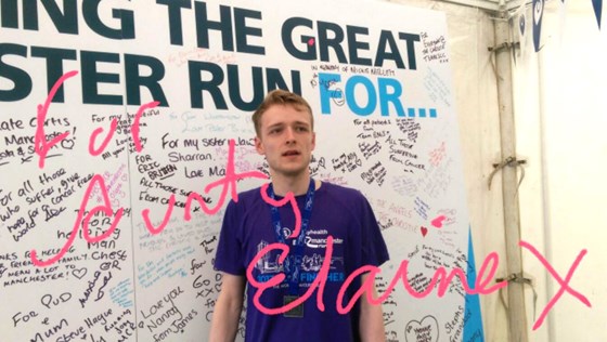 Tom Stock Great Manchester Run 10k - The Christie 28th May 2017