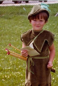 David as Robin Hood Fancy Dress "Winner" 1981