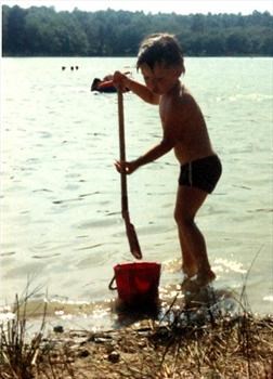 David at Lac Jemaye 1981
