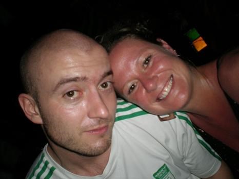 Dave and Kim in Indonesia 2009