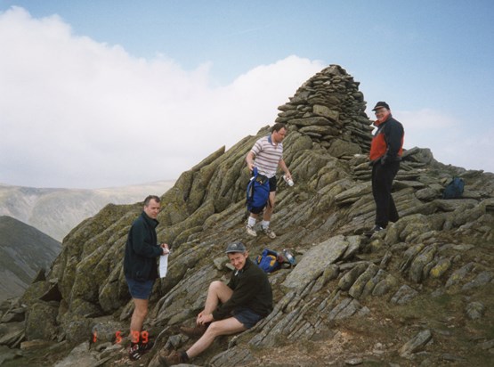 Lakes ‘99 Graeme, GED, Doug, Ian