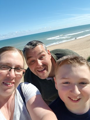 Lovely time away the three of us. Xxx