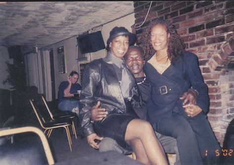 (Left to Right: Sweetie (Annette), Floyd and his sister, Earnestine Taylor Smith)