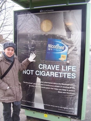 Stacey did actually crave life & not cigarettes for a while xx