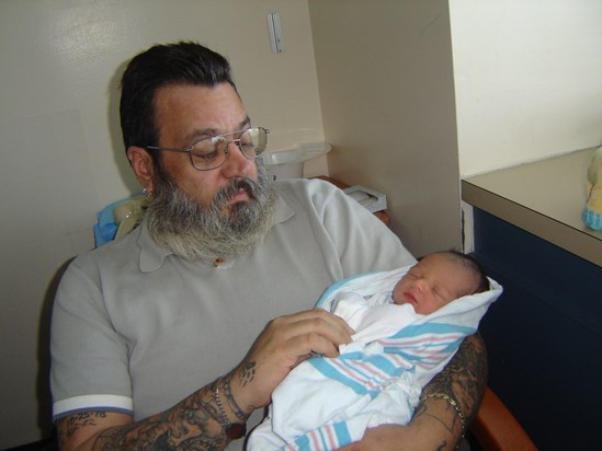 Grandpa & Baby Dominic
