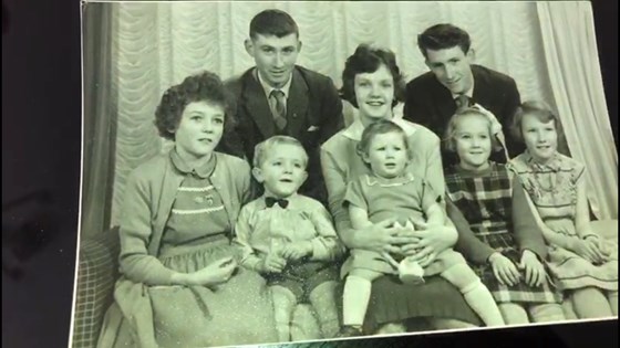 Barbara with her brothers and sisters