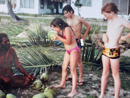 Coconut milk in Fiji