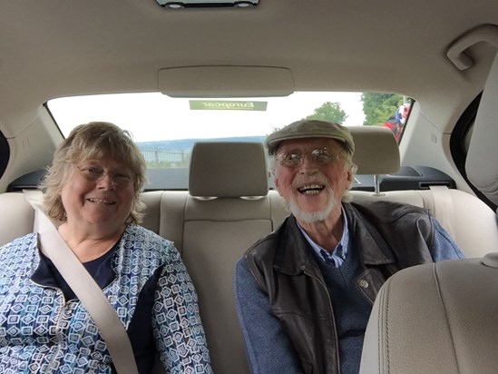 Heading out on the town with Ian & Diane, July 2016