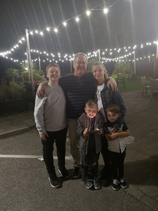 Grandad, Leon, Olivia, Harvey and Louie 2019