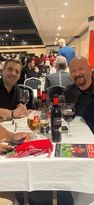 Man U hospitality evening with JH