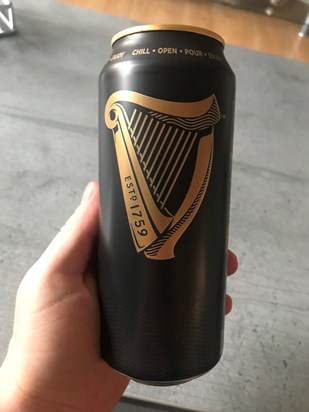 You were never a big drinker but loved a Guinness back in the day, here’s to you Dad.