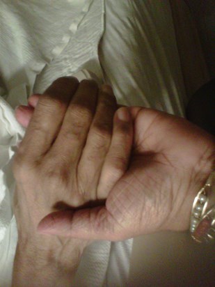 Hand in hand, heart in heart...we faced it all together
