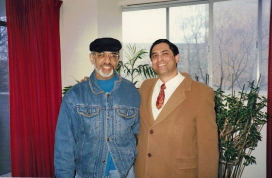Farrokh & dear friend Gulshan Singh, Jan 15, 1995, Canada