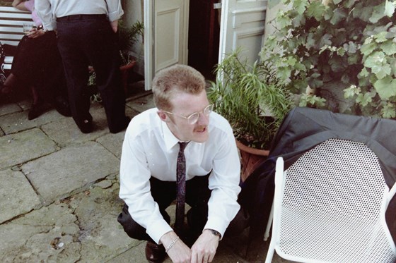 Mark Kelson at Sean Deegan's Wedding August 1992